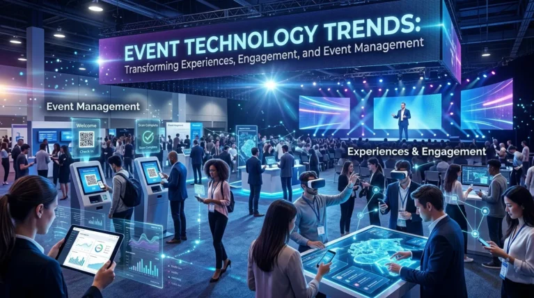 Event Technology Trends: Transforming Experiences, Engagement, and Event Management