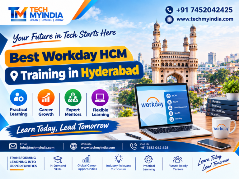 Workday HCM Training in Hyderabad at Techmyindia to learn new skills