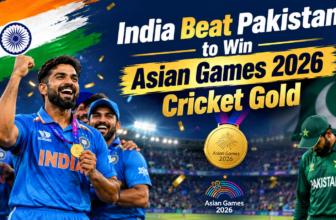 India Beat Pakistan to Win Asian Games 2026 Cricket Gold