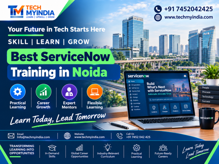 Best ServiceNow ITSM Training in Noida at TechMyIndia