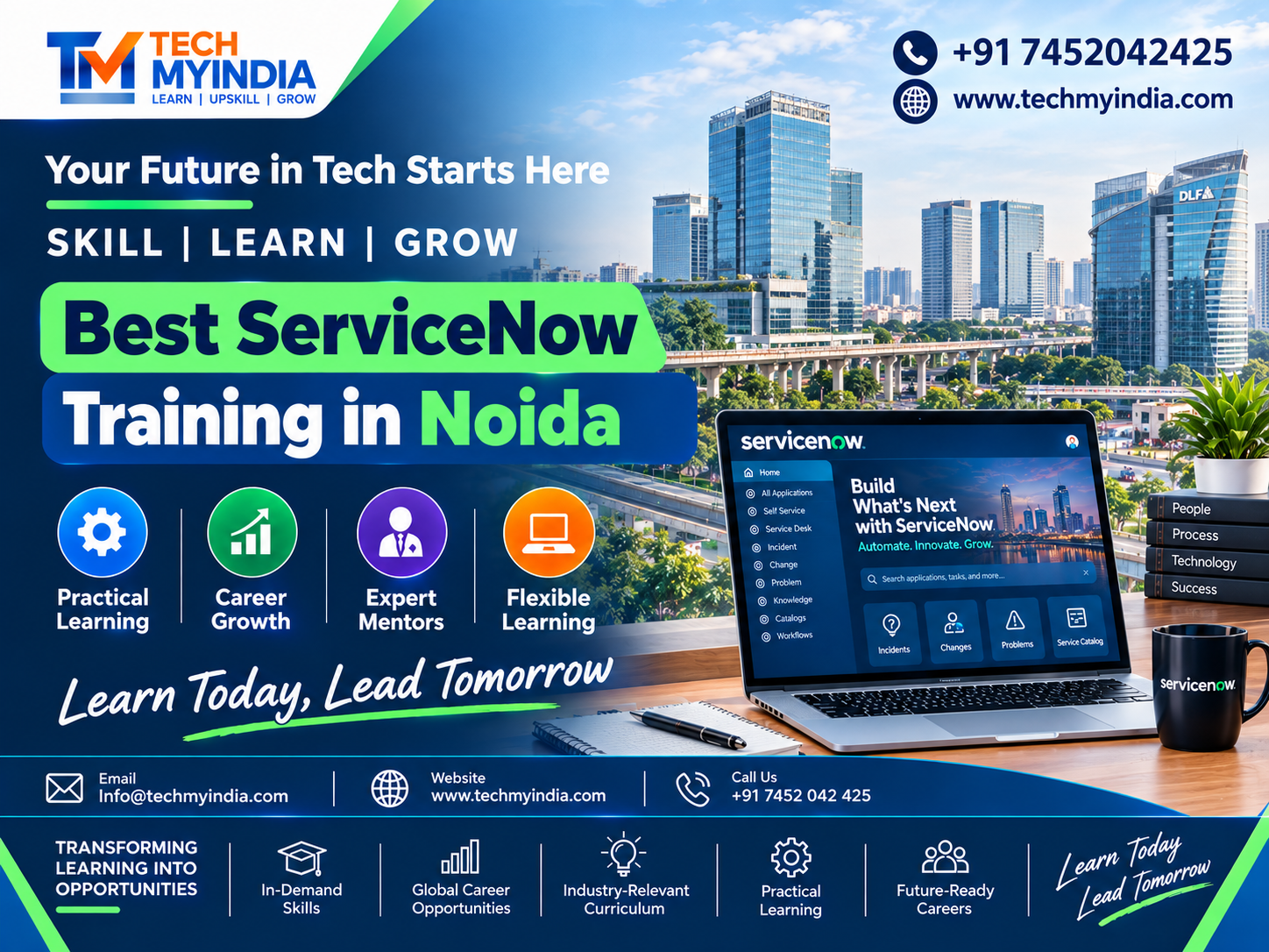 Best ServiceNow ITSM Training in Noida at TechMyIndia