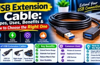 USB Extension Cable: Types, Uses, Benefits & How to Choose the Right One