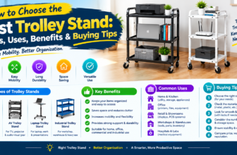 How to Choose the Best Trolley Stand: Types, Uses, Benefits & Buying Tips