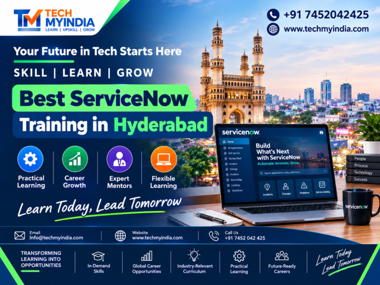 Best ServiceNow ITSM Training in Hyderabad