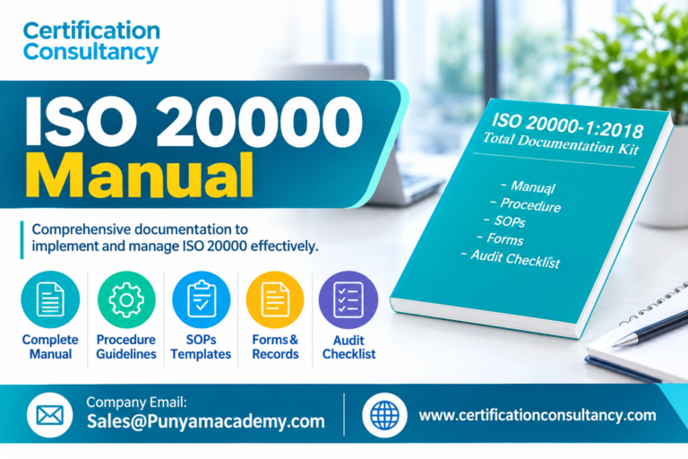 ISO 20000 Manual: A Complete Guide to Modern IT Service Management
