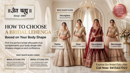 How to Choose a Bridal Lehenga for Your Wedding Based on Body Shape