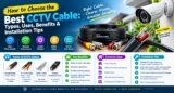 How to Choose the Best CCTV Cable: Types, Uses, Benefits & Installation Tips