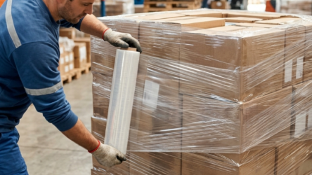 How Stretch Film Prevents Moisture and Dust Damage