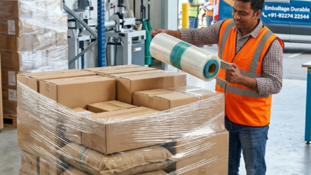 How Stretch Film Reduces Packaging Waste: A Sustainable Packaging Solution for Indian Industries