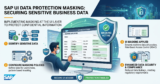SAP UI Data Protection Masking Protects Sensitive Business Data