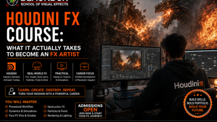 Houdini FX Course: What It Actually Takes to Become an FX Artist
