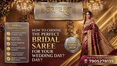 Choosing Your Bridal Saree by Body Type: A Practical Guide