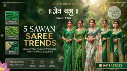 5 Fabric Trends for Your Sawan Saree Wardrobe: What Actually Survives the Rains in 2026
